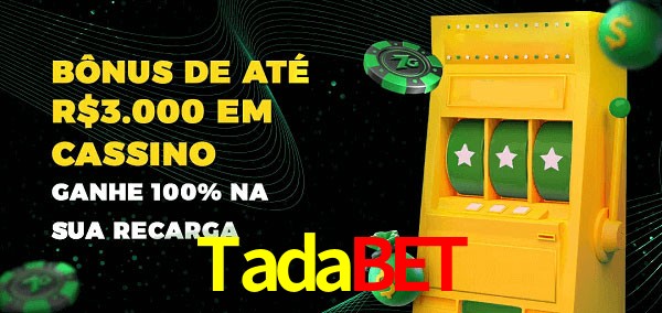 Tadabet melhor bônus de depósito