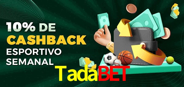 10% de bônus de cashback na Tadabet